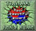 Thanks From Korea Award